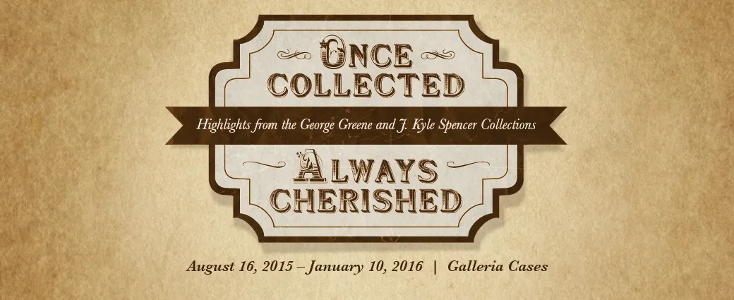 2015 Once Collected Always Cherished