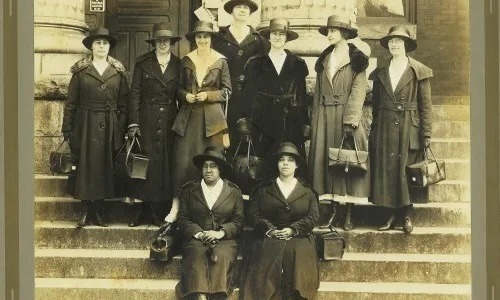Howard University nursing lass, 1904
