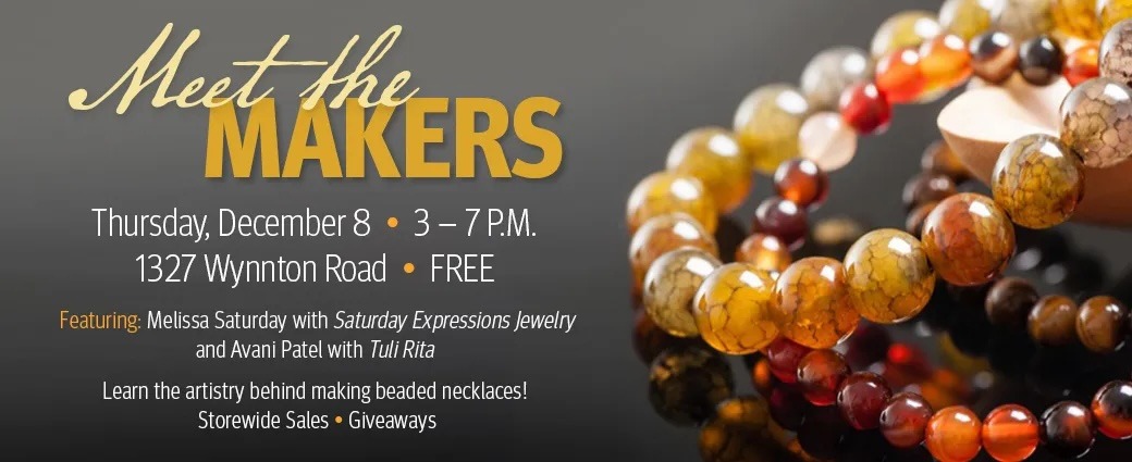 2022 Meet the Makers Saturday Expressions Jewelry 1040 x 425 B (1)