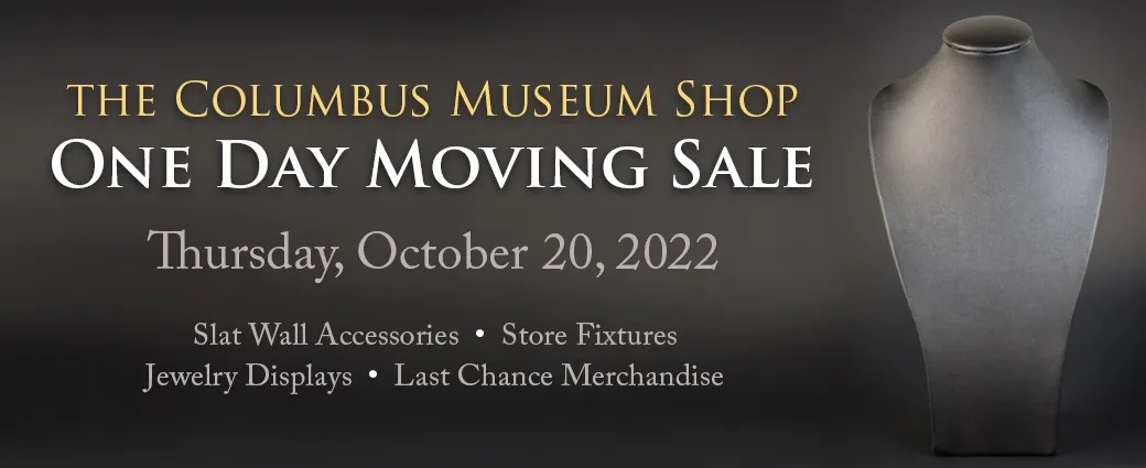 2022 Museum Shop One Day Moving Day Sale 1040 x 425
