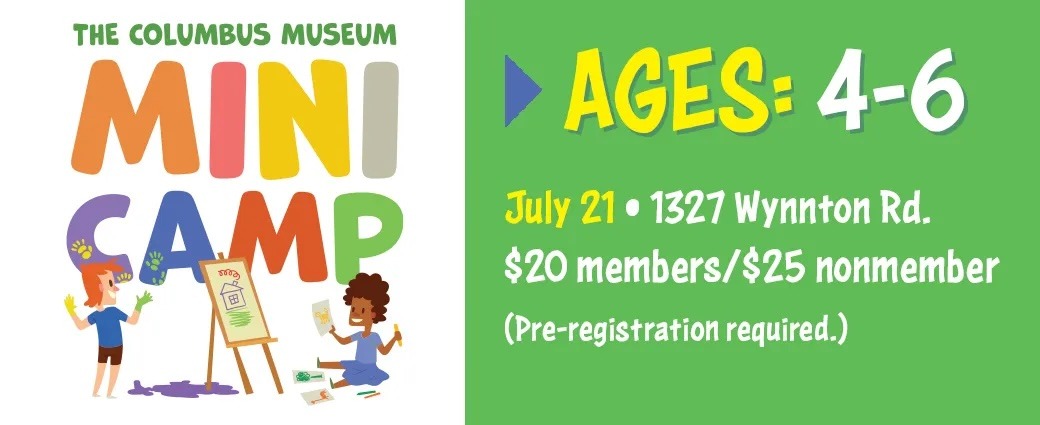 2023 Mini Camp Ages 4 to 6 1040 x 425