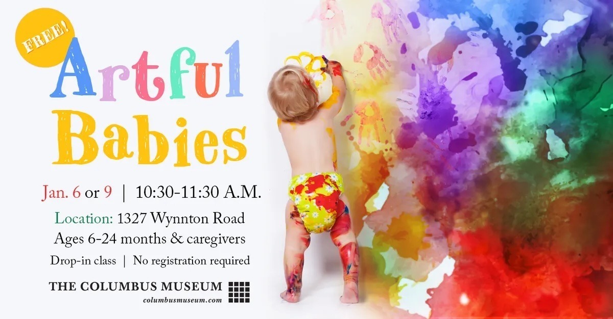 2024 January Artful Babies Facebook Event Slide 1366 x 713