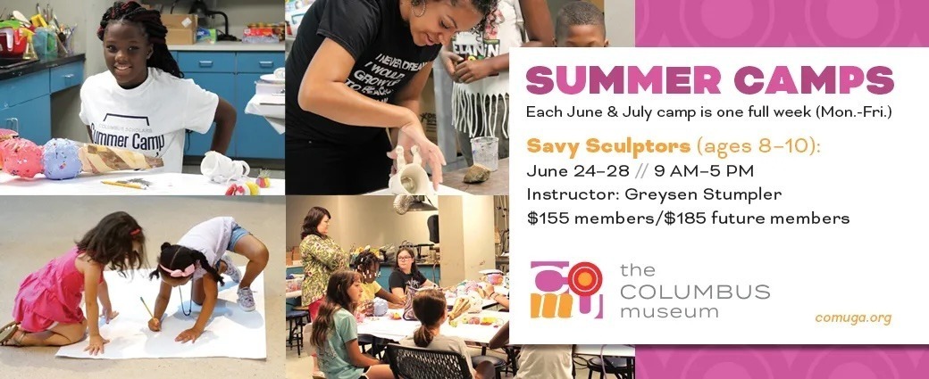 2024 Summer Camps Savy Sculptors 1040 x 425