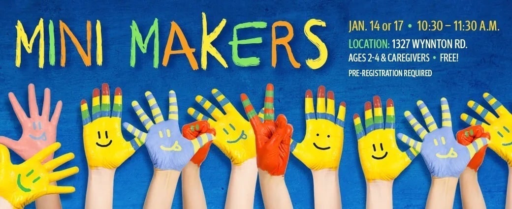 January 2023 Mini Makers 1040 x 425 With Dates