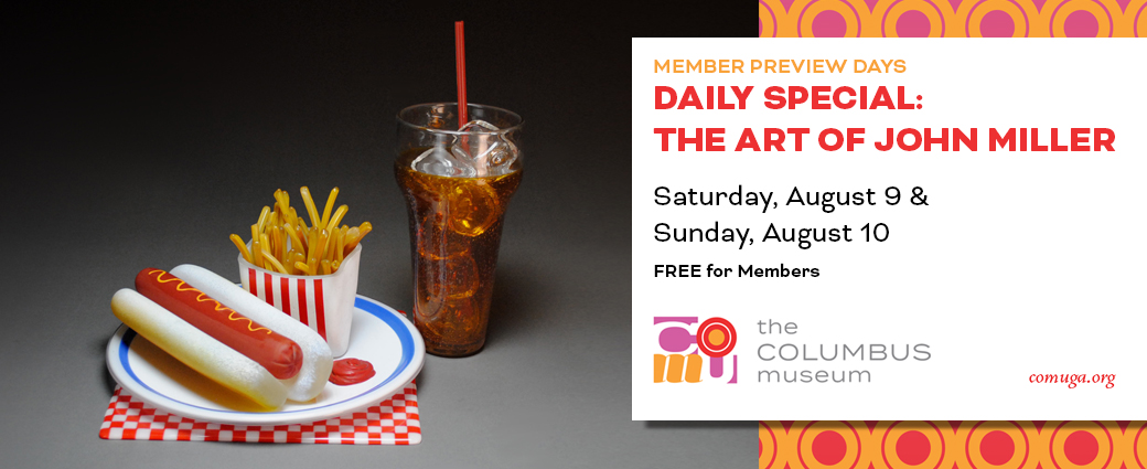 2025 Member Preview Days Daily Special Art of John Miller 1040 x 425